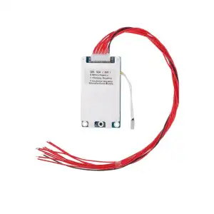 10S BMS 36V 30A Placa de protección PCB de iones de litio con cable de equilibrio y NTC, diez protecciones funcionales, puertos divididos, para batería de iones de litio (10S 36V 30A) miniatura 1