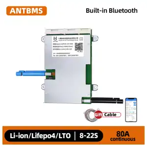 Bms 8 a 22s ant bms inteligente ...apk para el control adecuado de su bateria miniatura 10