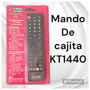 Mandos universales KT1440...para televisores , cajas decodificadores y DVD miniatura 1