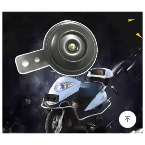 Pito de moto miniatura 1