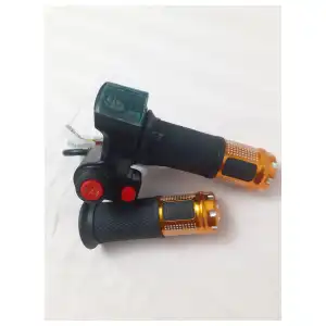 Puño con voltimetro y 3 velocidades miniatura 2